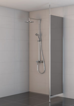 Soodushinnaga tooted KISS600H - fikseeritud dušisein teleskoop-ja seinaprofiiliga