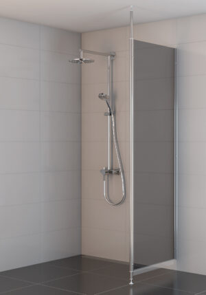 Soodushinnaga tooted KISS700H - fikseeritud dušisein teleskoop-ja seinaprofiiliga
