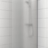 KL6 - huurrelasi, leveys 100 cm, kromatut metalliosat