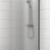 KL12 - mattklaas, laius 100 cm, mustad metallosad
