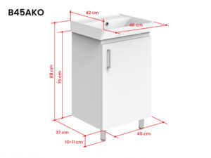 Bianco valamukapp ustega B45AKO mõõdupilt