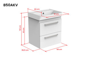 Bianco valamukapp sahtlitega B50AKV mõõdupilt