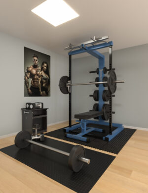 Kummimatt jõusaalis